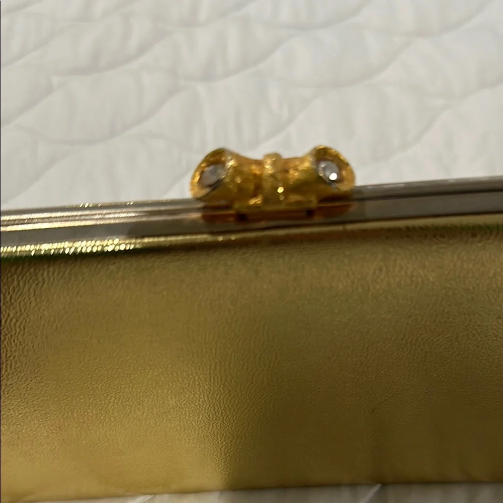 Vintage Gold Convertible Clutch Bag - Picture 3 of 7